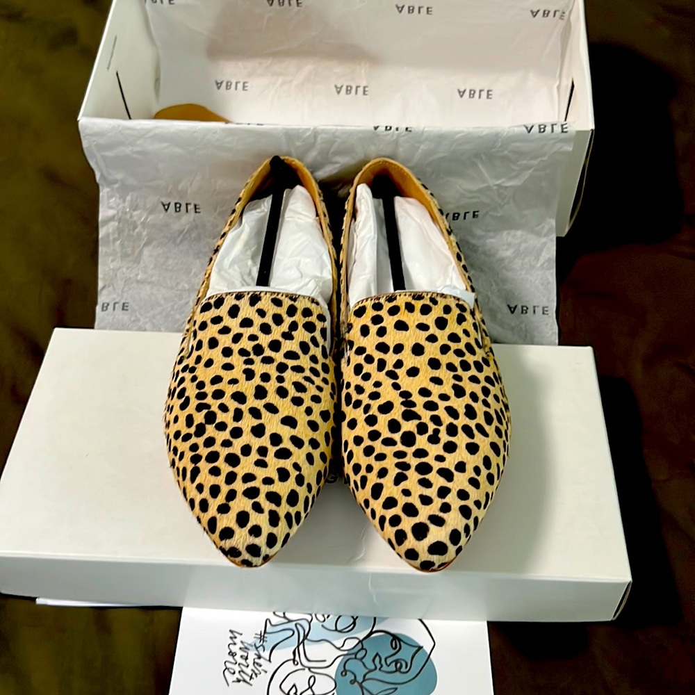 Lizbeth Loafer cheetah dot